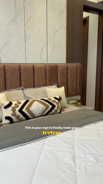 Fluted Cognac Leather Suite